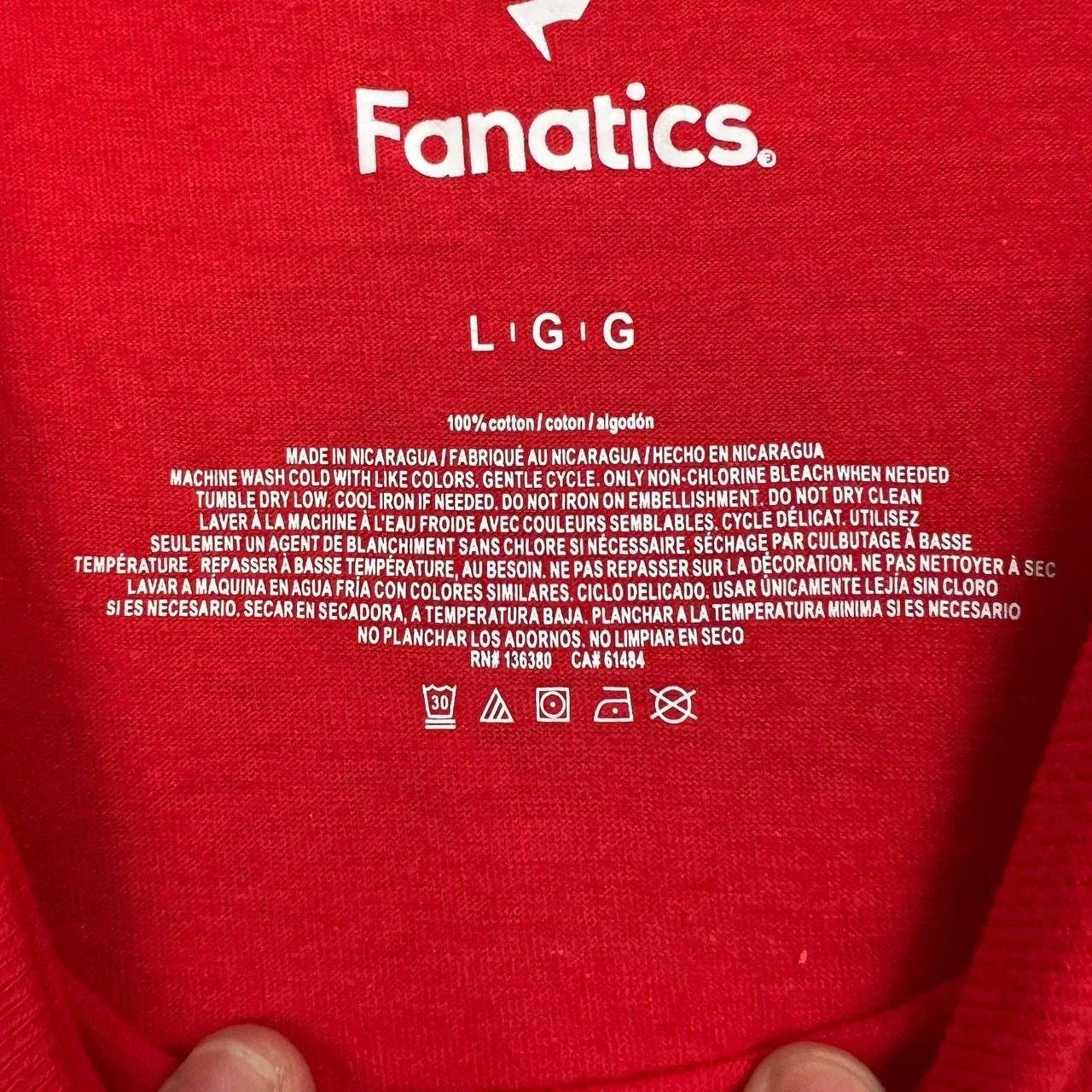 Other FC Dallas Shirt Men Red MLS Short Sleeve Crew Neck Cotton L Size US L / EU 52-54 / 3 - 4 Thumbnail