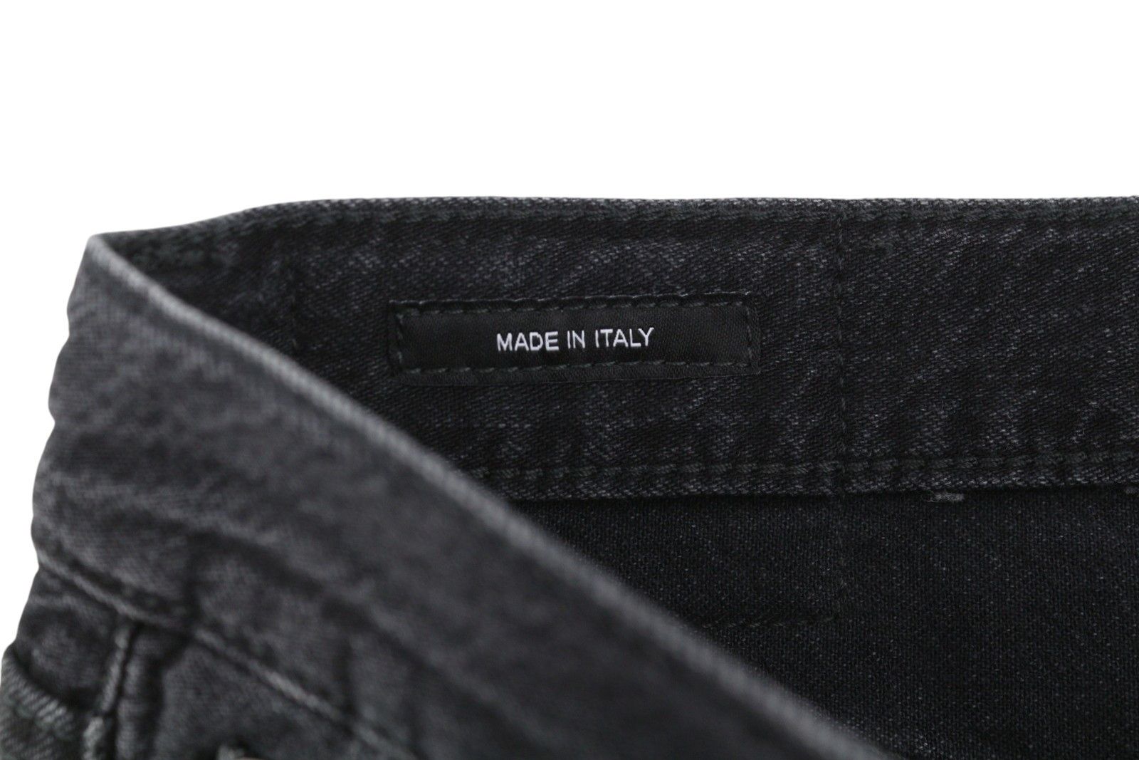 R13 DAMON PLEATED 26 Baroque Black Wide Jeans 89853 Size 26" / US 2 / IT 38 - 7 Thumbnail
