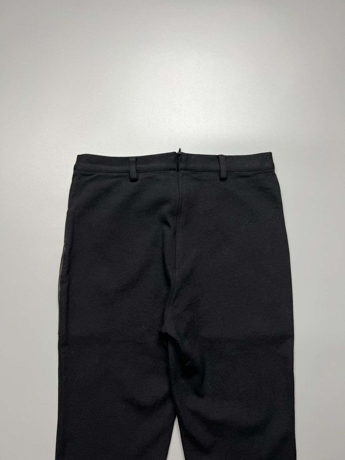 Jean Paul Gaultier × Vintage Jean Paul Gaultier - SS 2005 Couture Leather Patch - Pants Size 27" / US 4 / IT 40 - 6 Thumbnail