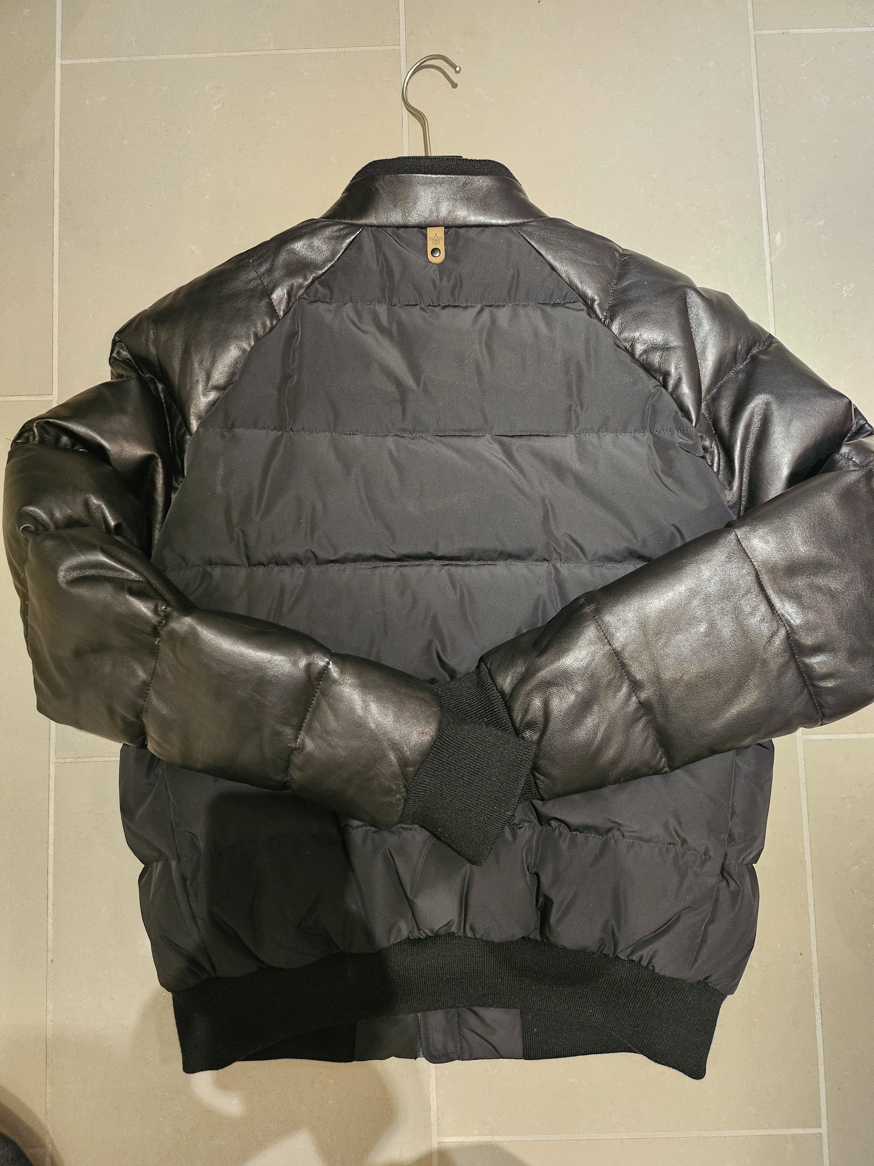 Mackage Mackage down bomber jacket with leather sleeves Size US S / EU 44-46 / 1 - 11 Thumbnail