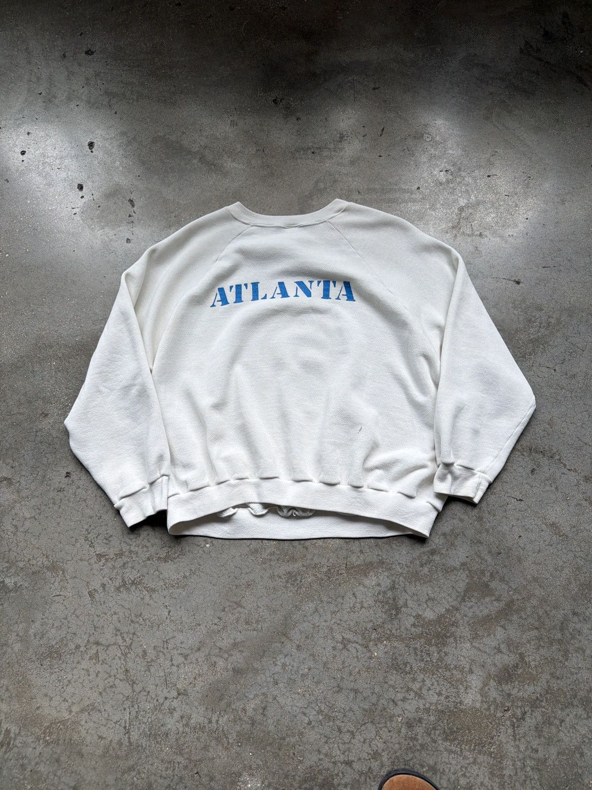 Vintage Vintage Plaza Drugs Atlanta Boxy Sweater Size US L / EU 52-54 / 3 - 2 Thumbnail