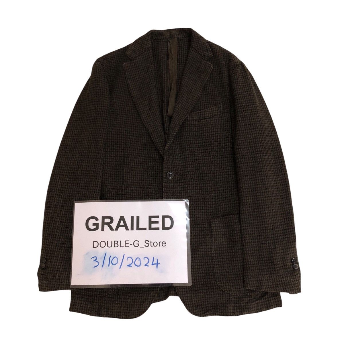 Japanese Brand 📌Vintage Chore Work Wool Tweed Jacket Boglioli Issey Miyake Size US M / EU 48-50 / 2 - 1 Thumbnail
