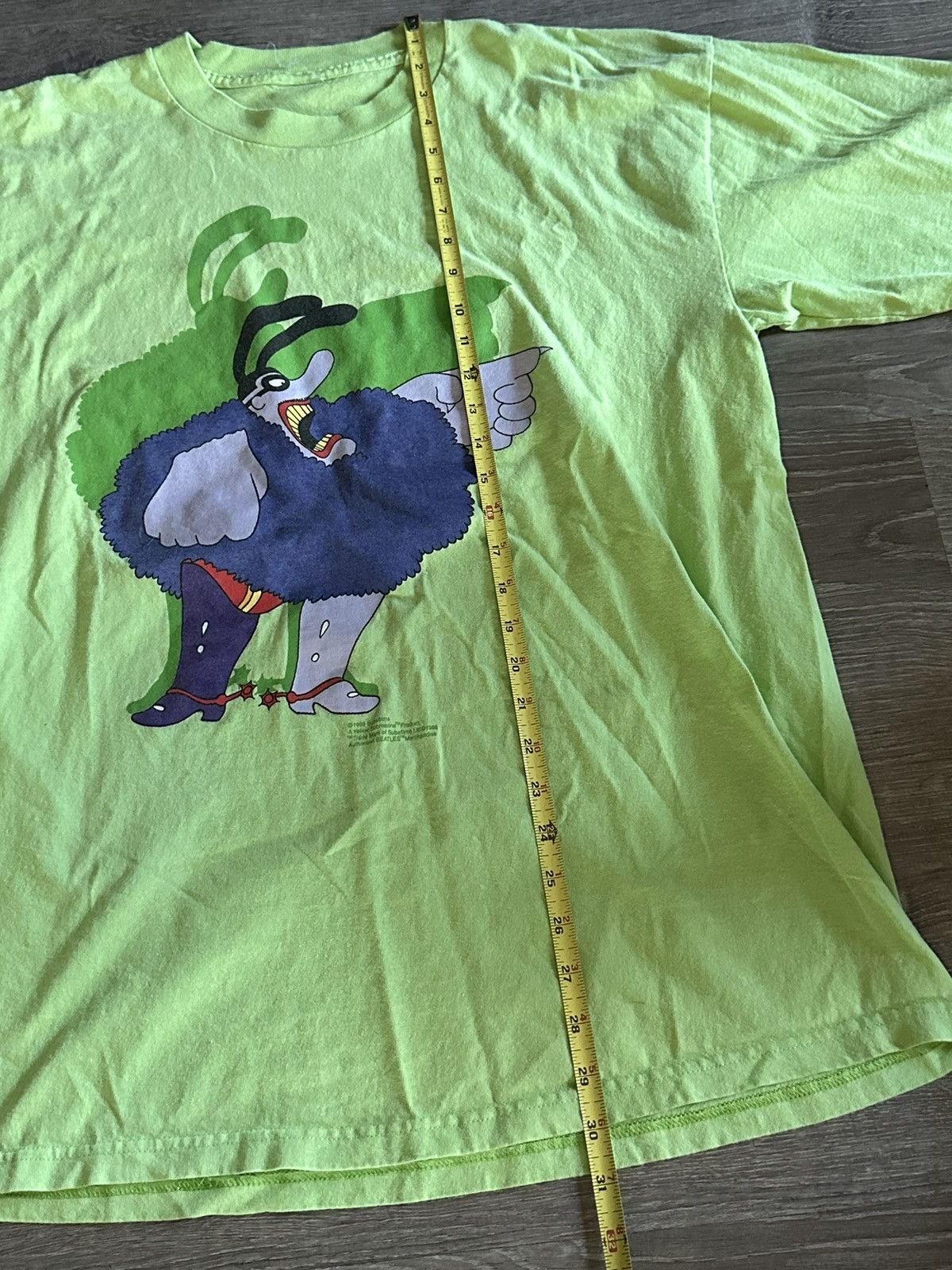 Vintage Vintage The Beatles Yellow Submarine Movie 1999 Shirt XL Size US XL / EU 56 / 4 - 6 Thumbnail