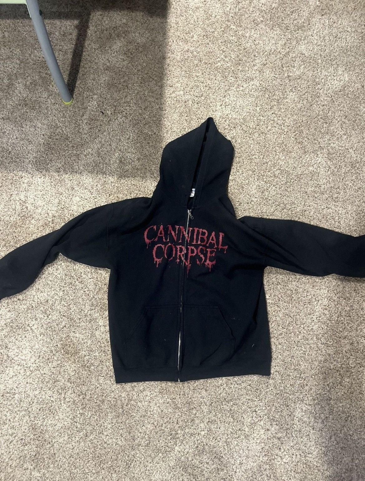 Band Tees Canibal Corpse hoodie. Size US XL / EU 56 / 4 - 1 Thumbnail