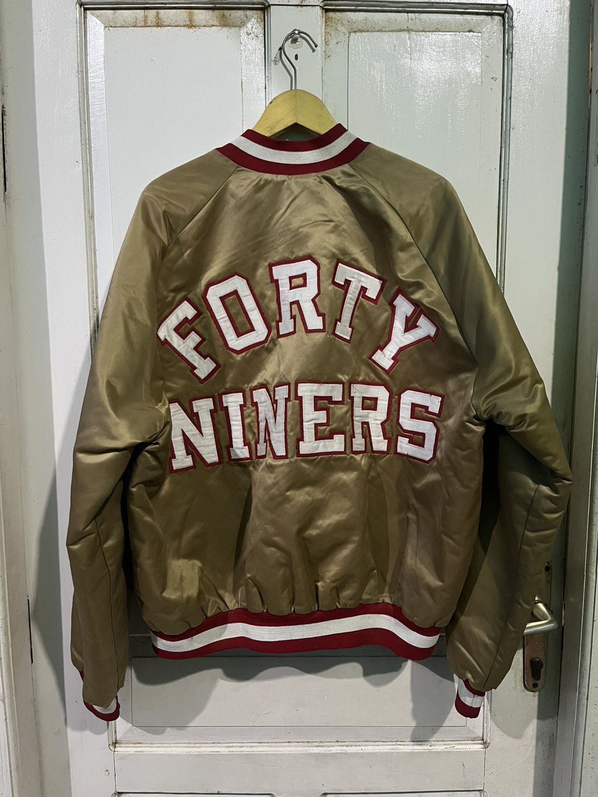 Chalk Line Vintage 80s gold chalkline san fransisco 49ers Size US XL / EU 56 / 4 - 3 Thumbnail