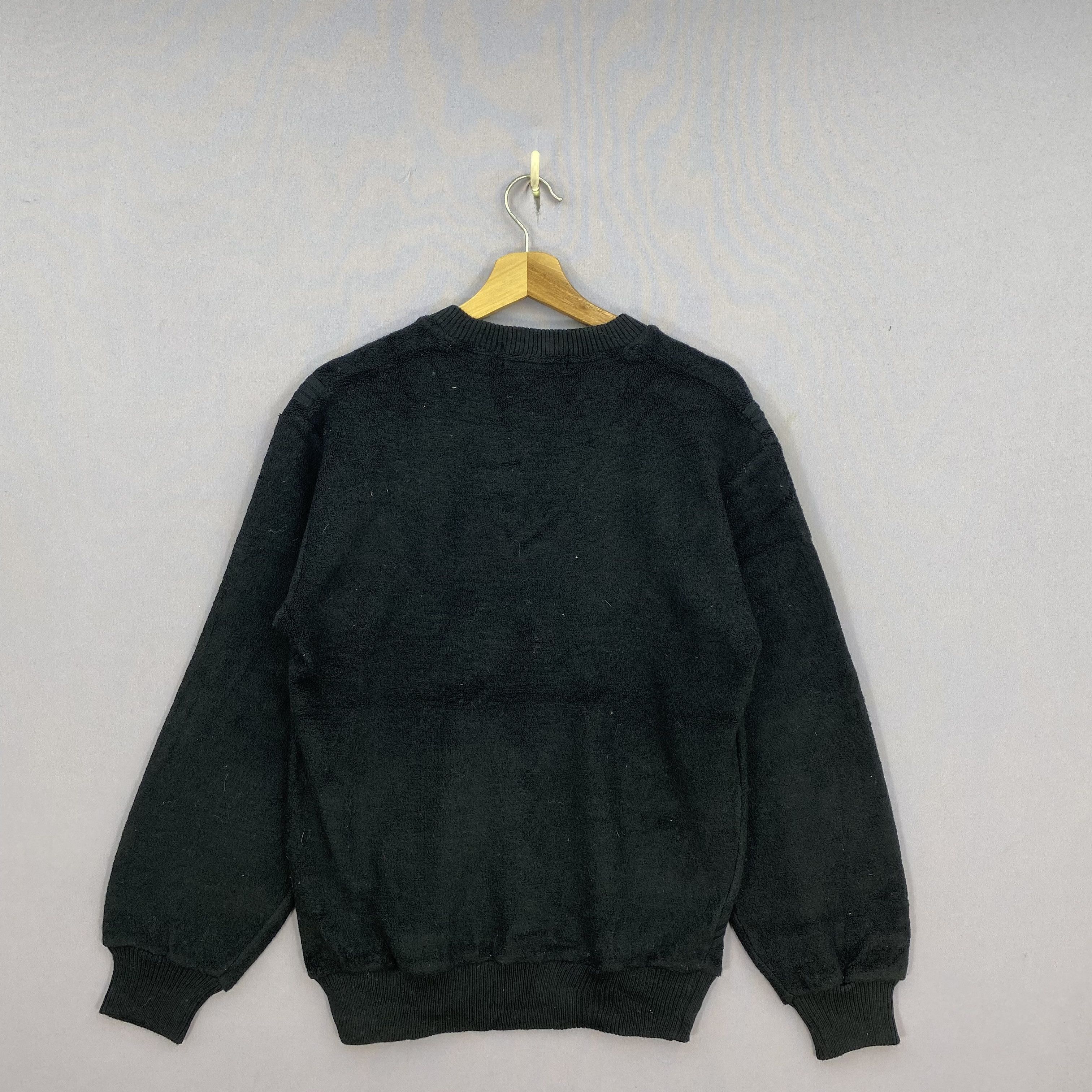 Japanese Brand Vintage Bulitt V-Neck Knit Sweatshirt Pullover Wool Jumper Size US S / EU 44-46 / 1 - 3 Thumbnail