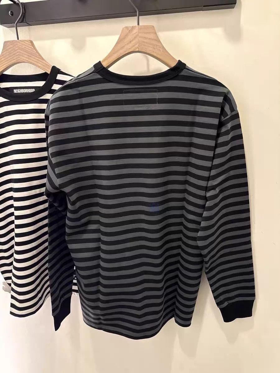 agnes b. NEIGHBORHOOD X AGNES B. BODER CREWNECK LS Gray S Size US S / EU 44-46 / 1 - 2 Thumbnail