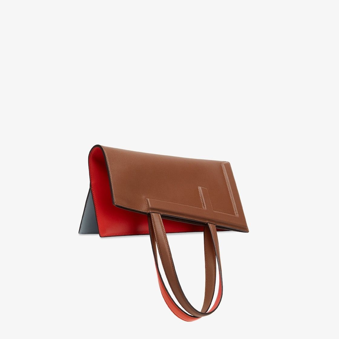 Fendi o1s1wg111224 Size: OS / Flip Medium Bag in Red & Brown Size ONE SIZE - 2 Thumbnail