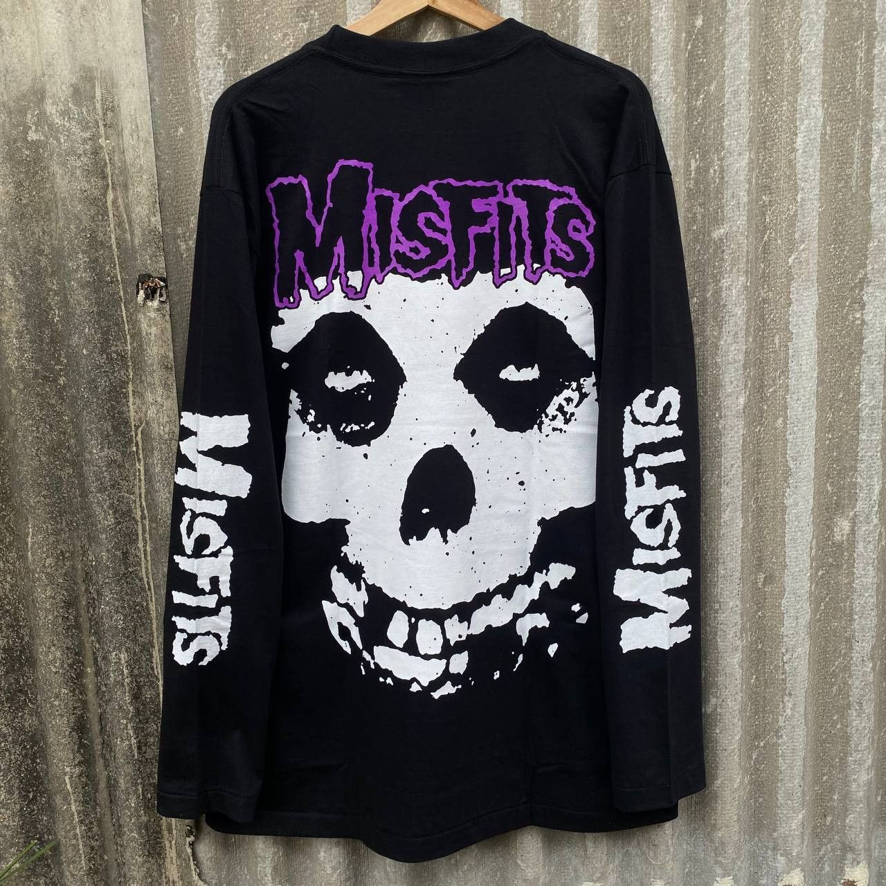 Band Tees × Misfits × Vintage Vintage Bootleg Misfits Die Die My Darling Long Sleeve Tee Size US XL / EU 56 / 4 - 7 Thumbnail