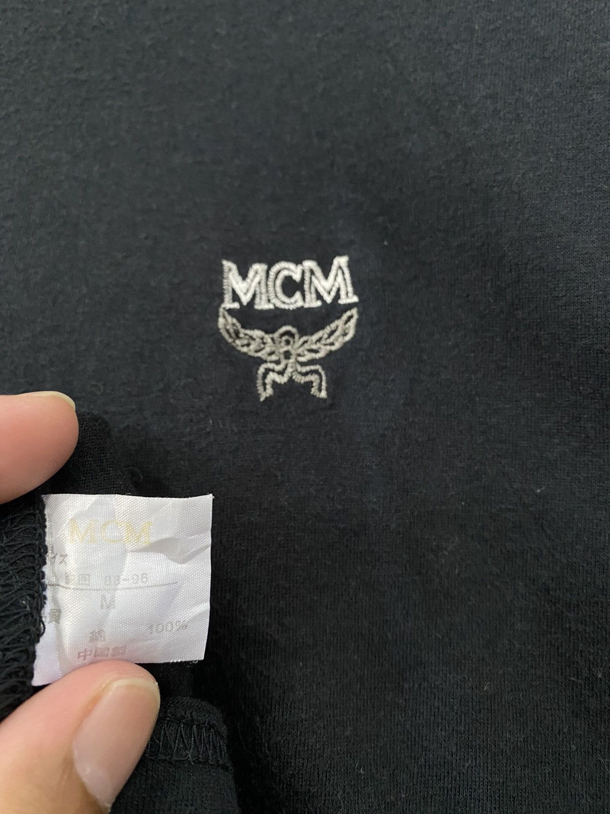 MCM Vintage MCM embroidered tee shirt Size US M / EU 48-50 / 2 - 2 Thumbnail