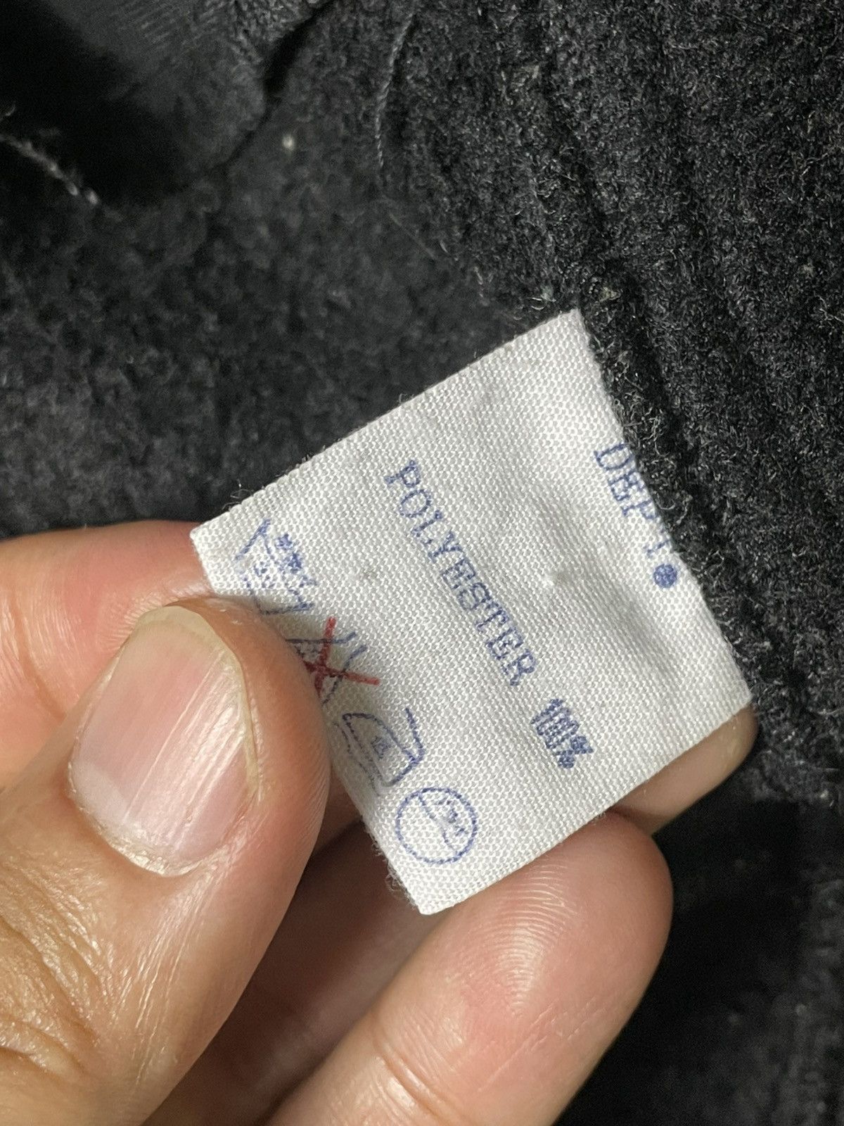 Japanese Brand × Vintage MDept Brand Fleece Pullover Hoodies (113) Size US S / EU 44-46 / 1 - 8 Thumbnail