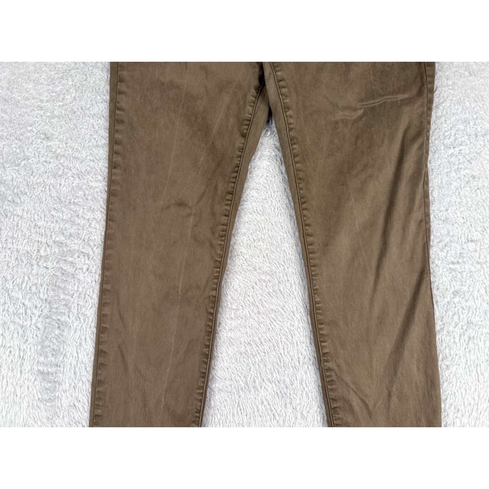 Vintage Daily Ritual Jeans Women's 6 Regular Mid Brown Denim Distressed 5-Pocket Cotton 26x28 Size 28" / US 6 / IT 42 - 3 Thumbnail