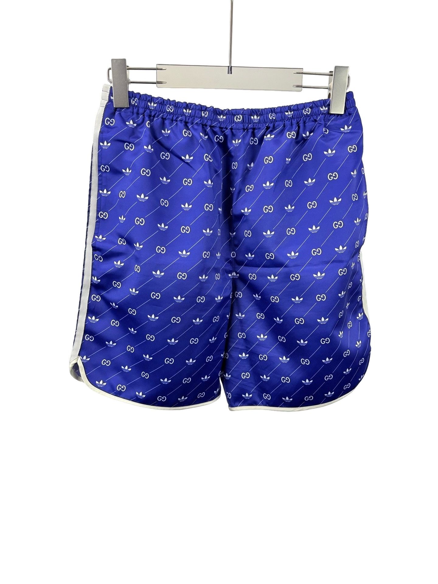 Gucci Gucci x Adidas Monogram Satin Shorts 44 Size US 28 / EU 44 - 1 Thumbnail
