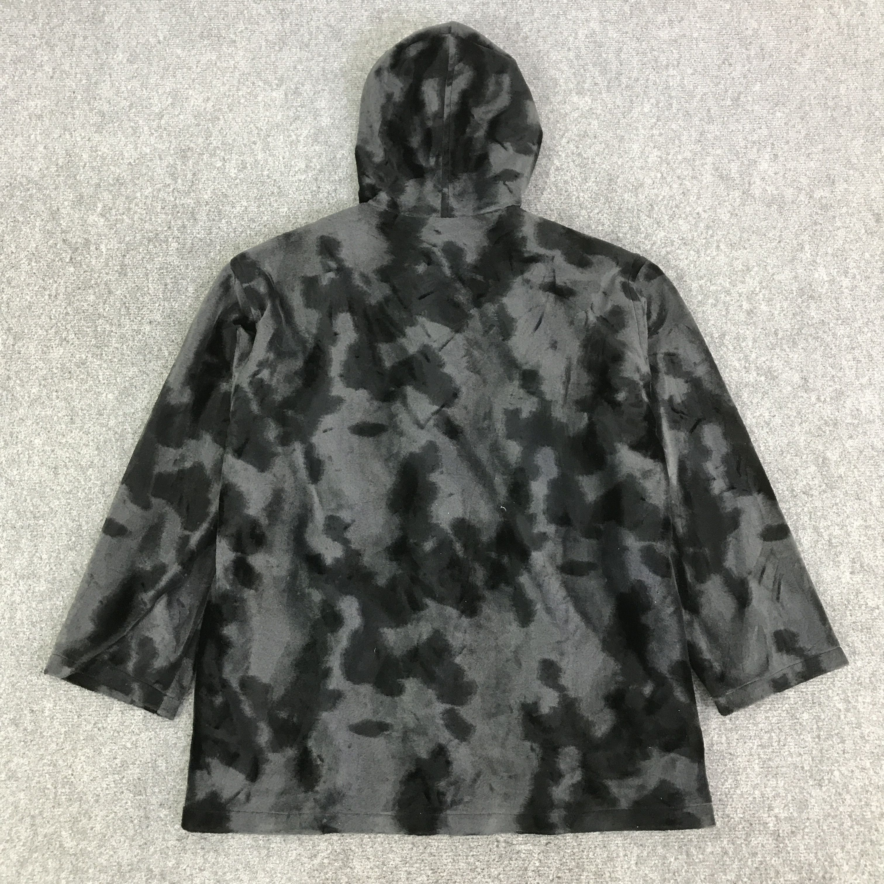 Japanese Brand VAROWDA BLACK DESIGN HOODIE WOMAN JACKET K123B3 Size US M / EU 48-50 / 2 - 3 Thumbnail