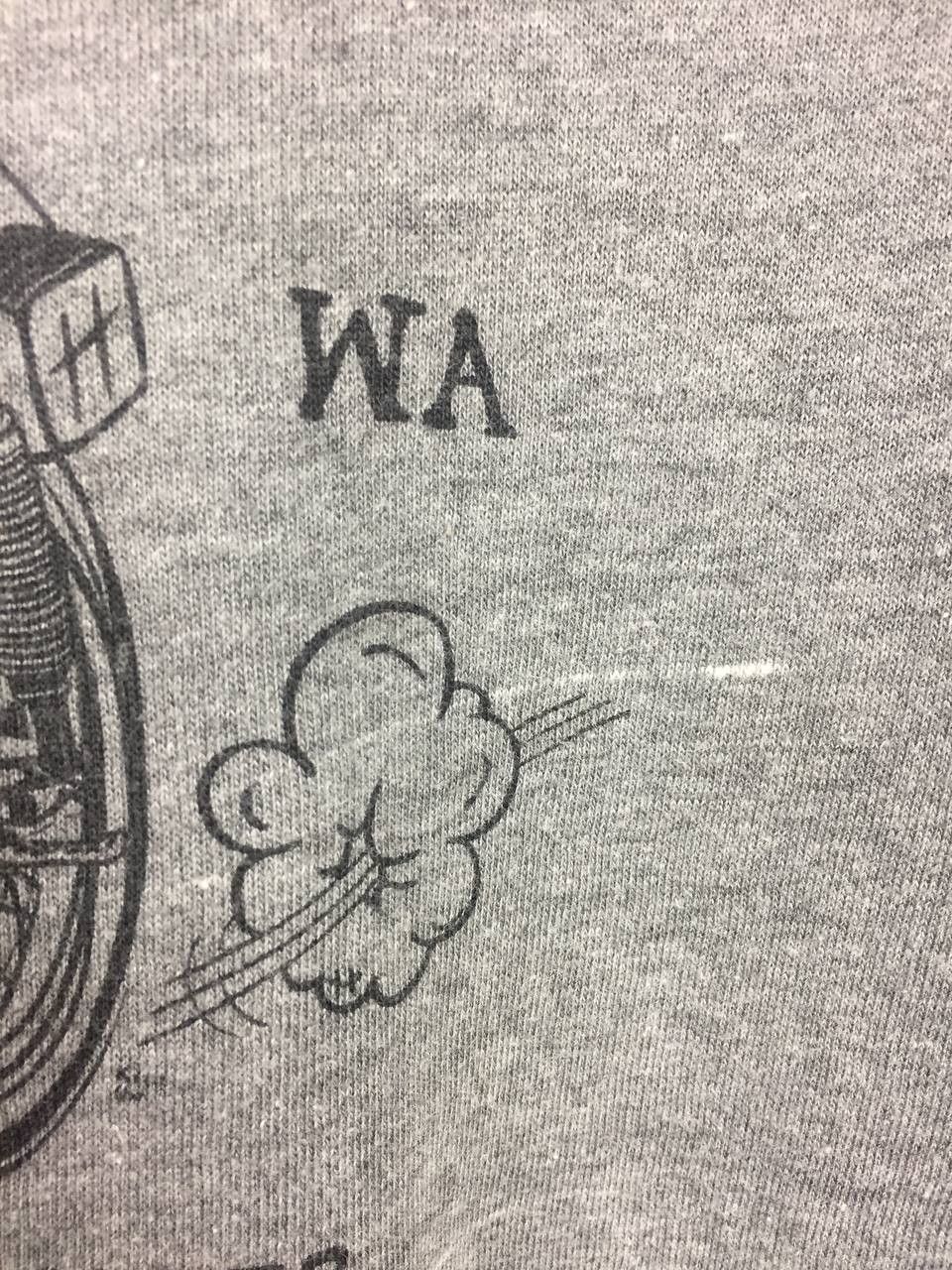 Vintage The Wick Motorcycles & Coffee Thrash Cat Graphic Tee Size US M / EU 48-50 / 2 - 4 Thumbnail