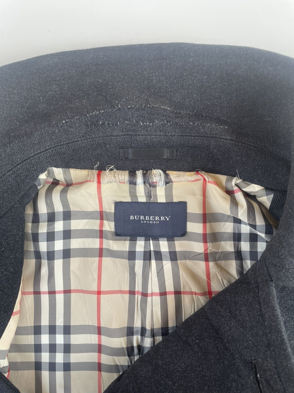 Burberry Burberry London Wool Pea Coat/Jacket Size US L / EU 52-54 / 3 - 11 Thumbnail