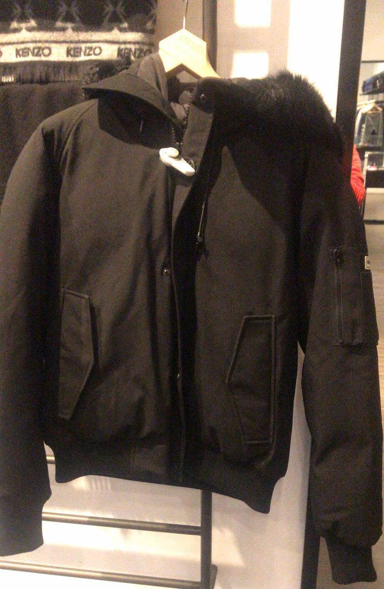 Kenzo KENZO Men's Winter Down Jacket L - dmc Size US L / EU 52-54 / 3 - 1 Thumbnail