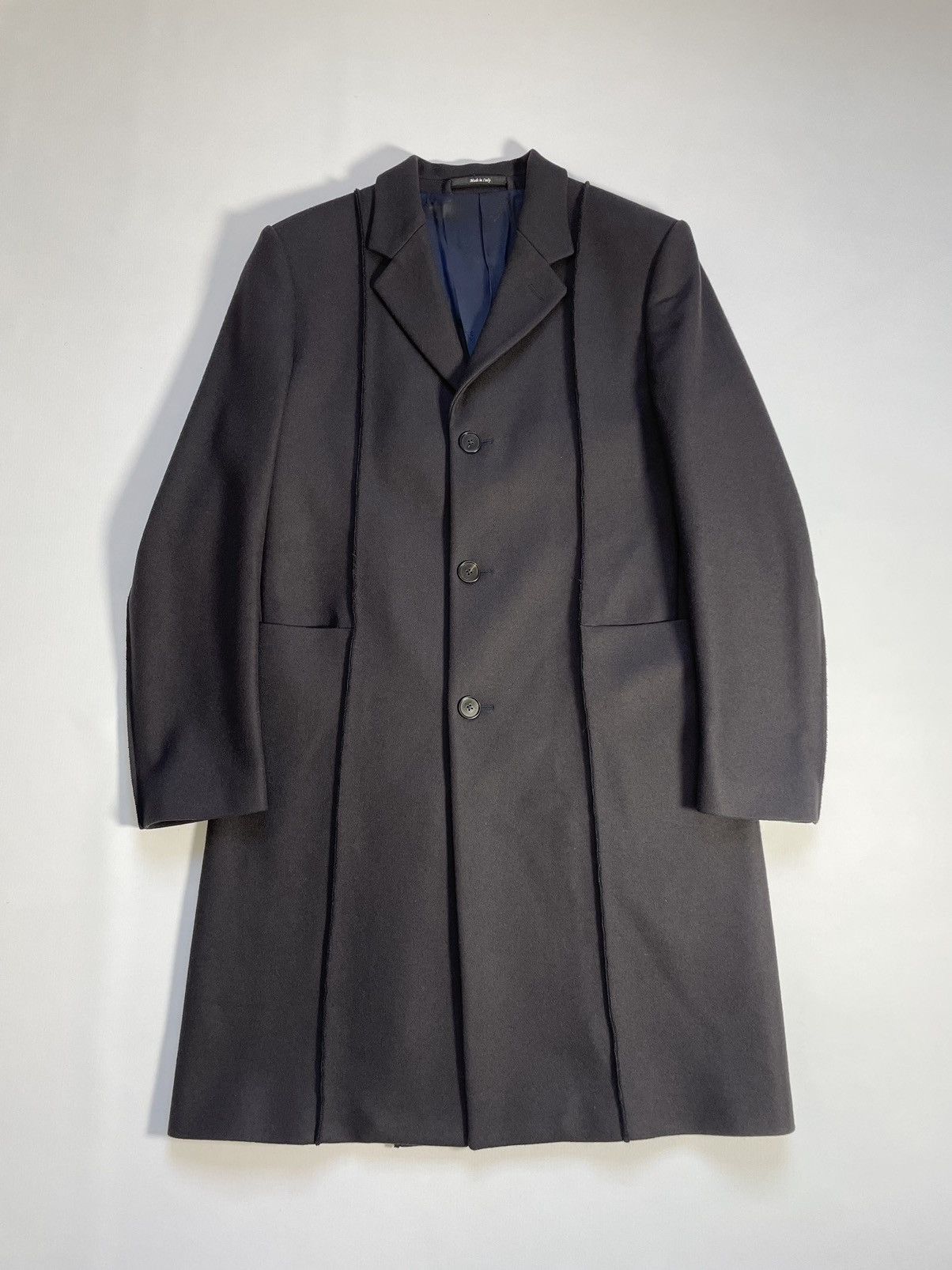 Maison Margiela A/W 14 ‘Inside Out Seam’ Overcoat Size US M / EU 48-50 / 2 - 20 Thumbnail