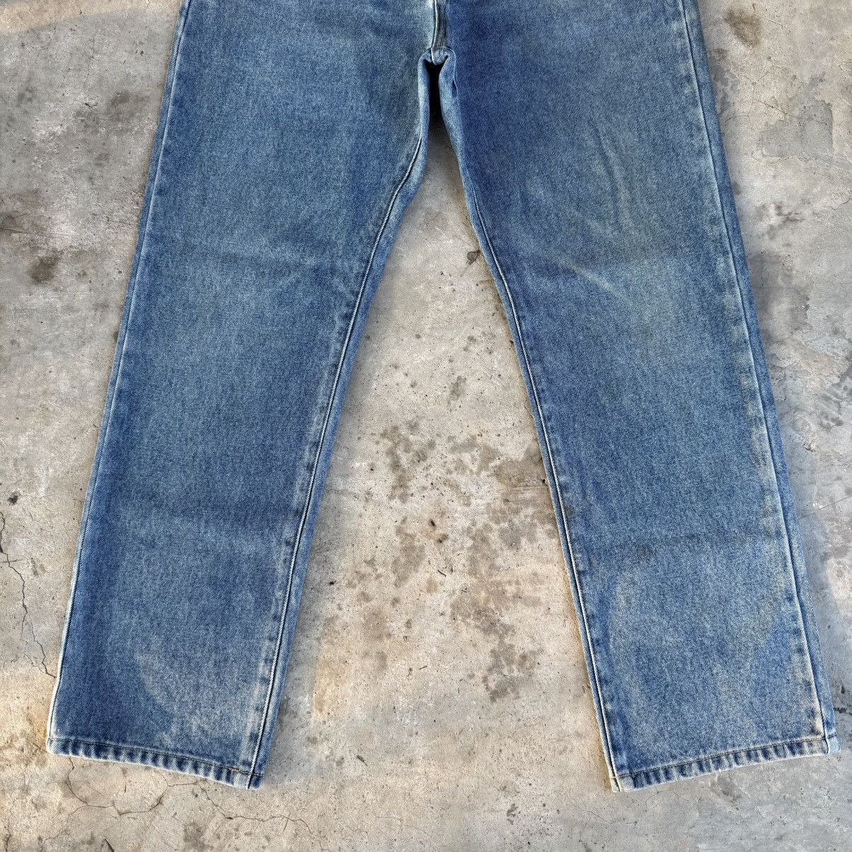 Japanese Brand W34 Vintage Washed Denim Faded Jean Pants Size US 34 / EU 50 - 3 Thumbnail