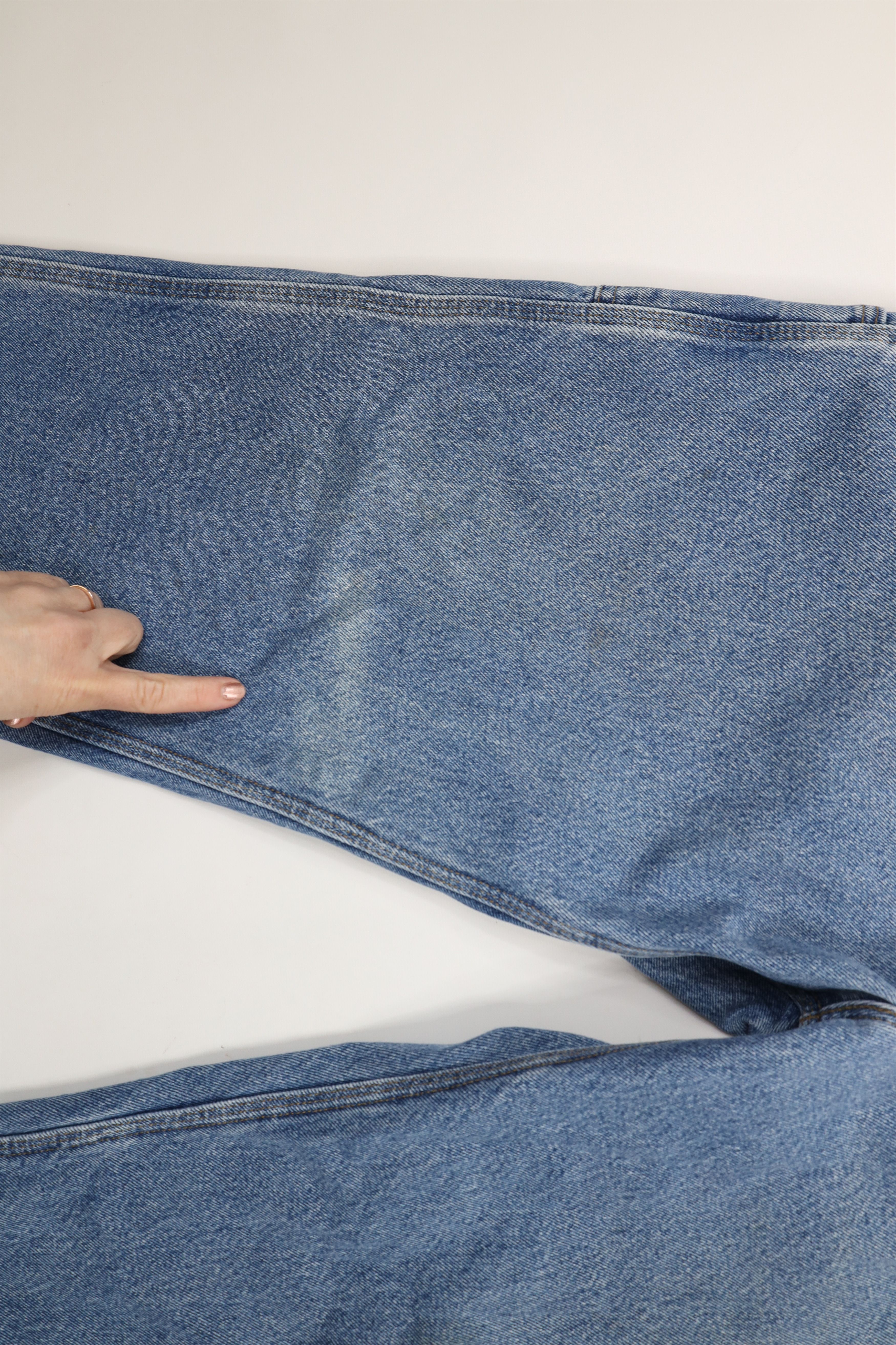 Carhartt × Vintage Vintage Carhartt Flannel Lined Relaxed Fit Wide Leg Jeans Size US 38 / EU 54 - 6 Thumbnail