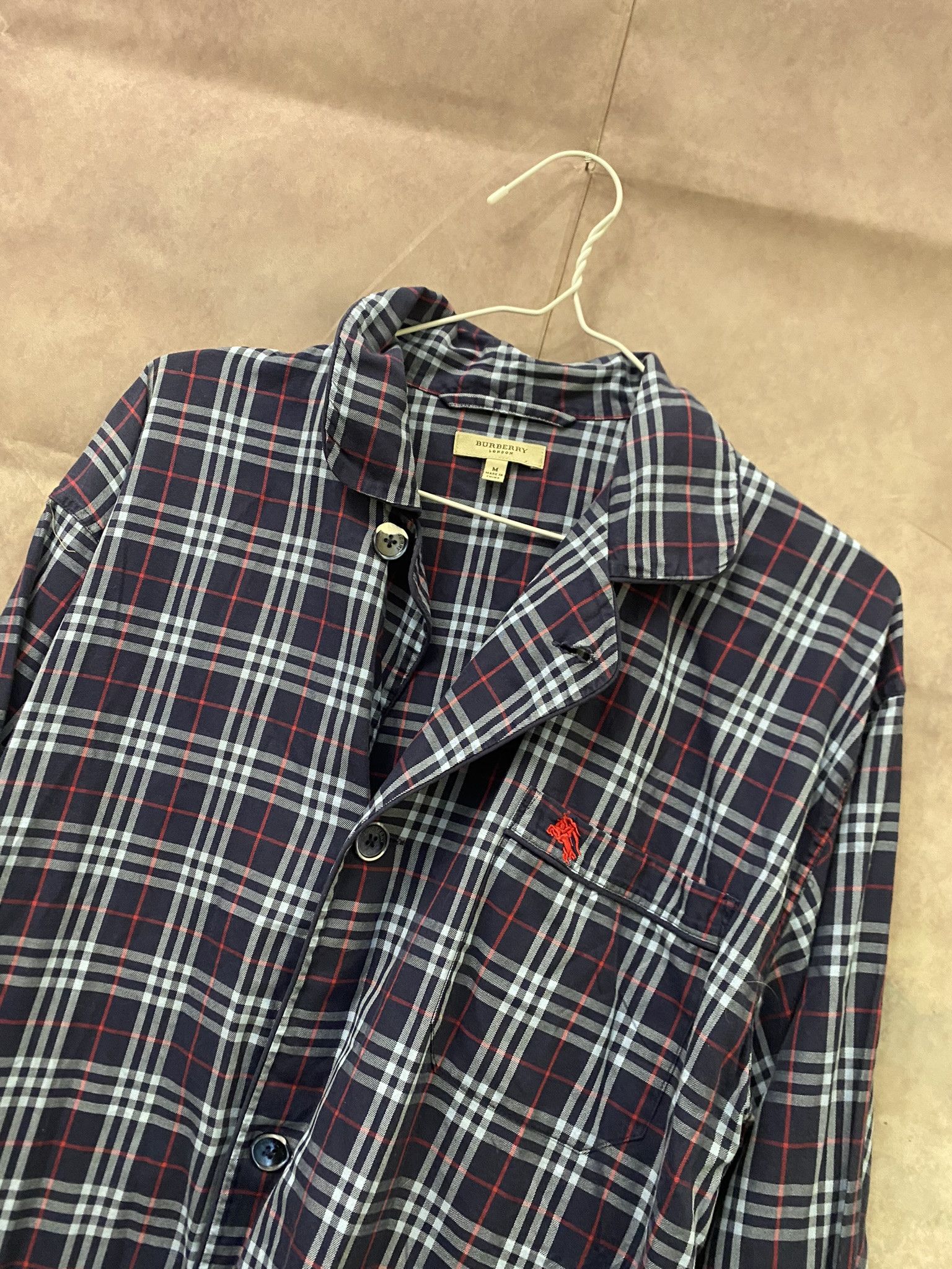 Burberry × Designer Burberry Shirt Nova Check Luxury Size US M / EU 48-50 / 2 - 2 Thumbnail