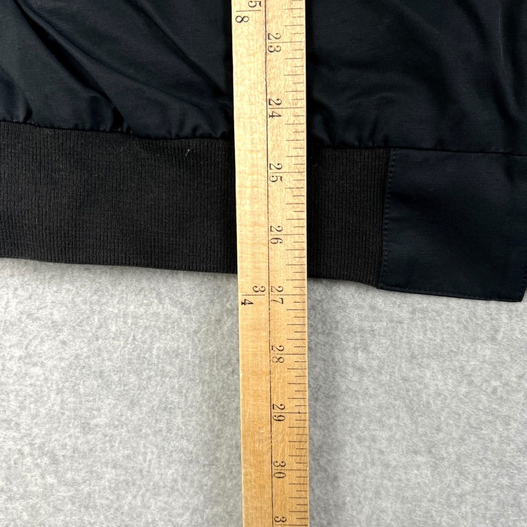Bonobos Bonobos Bomber Jacket Satin Full Zip XL Mens Black Coat Size US XL / EU 56 / 4 - 7 Thumbnail