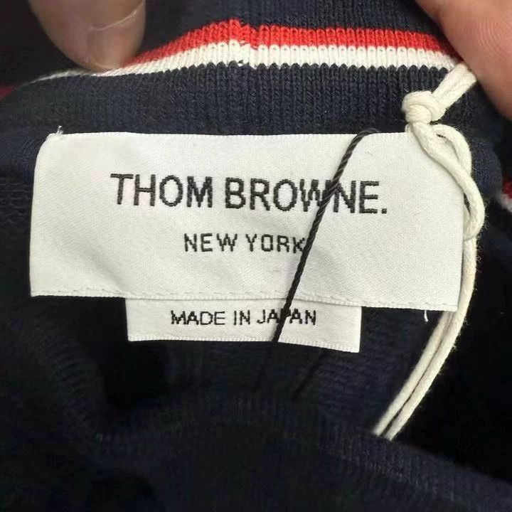 Thom Browne Thom Browne Size 1 Black and blue sweatpants 2505-Nextarro Size US 27 - 2 Thumbnail