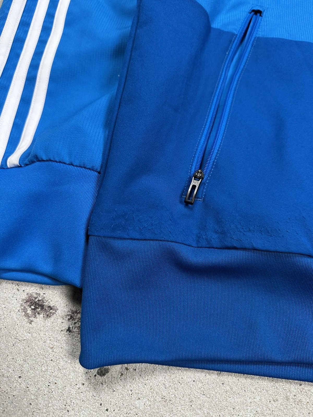 Adidas Adidas x Real Madrid Blue Light Track Jacket Training Top Size US L / EU 52-54 / 3 - 3 Thumbnail