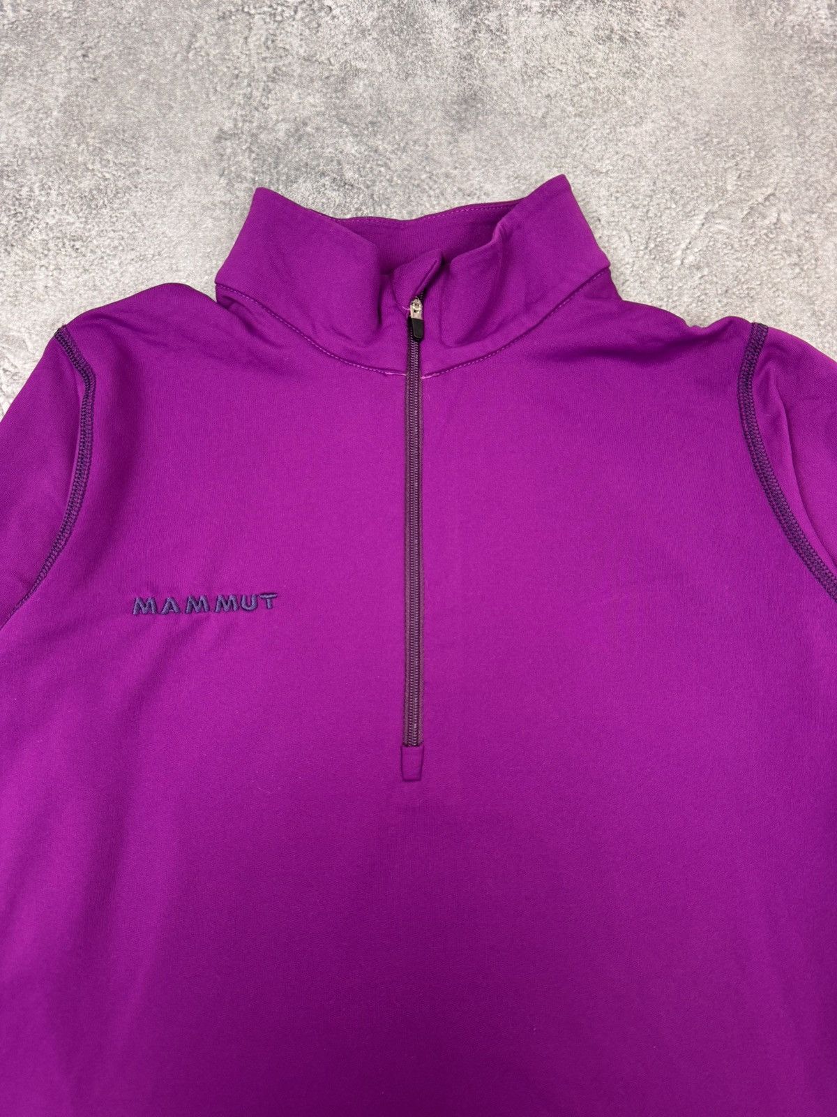 Mammut Mammut Women Half Zip Fleece Purple Size M Size M / US 6-8 / IT 42-44 - 2 Thumbnail