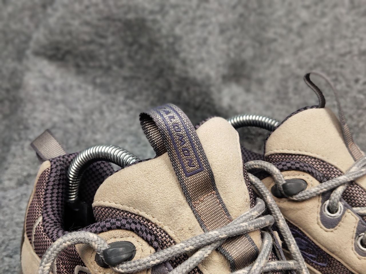 Salomon Vintage Salomon Contagrip sneakers Hiking Trail Shoes Oakley Size US 5.5 / IT 35.5 - 16 Thumbnail