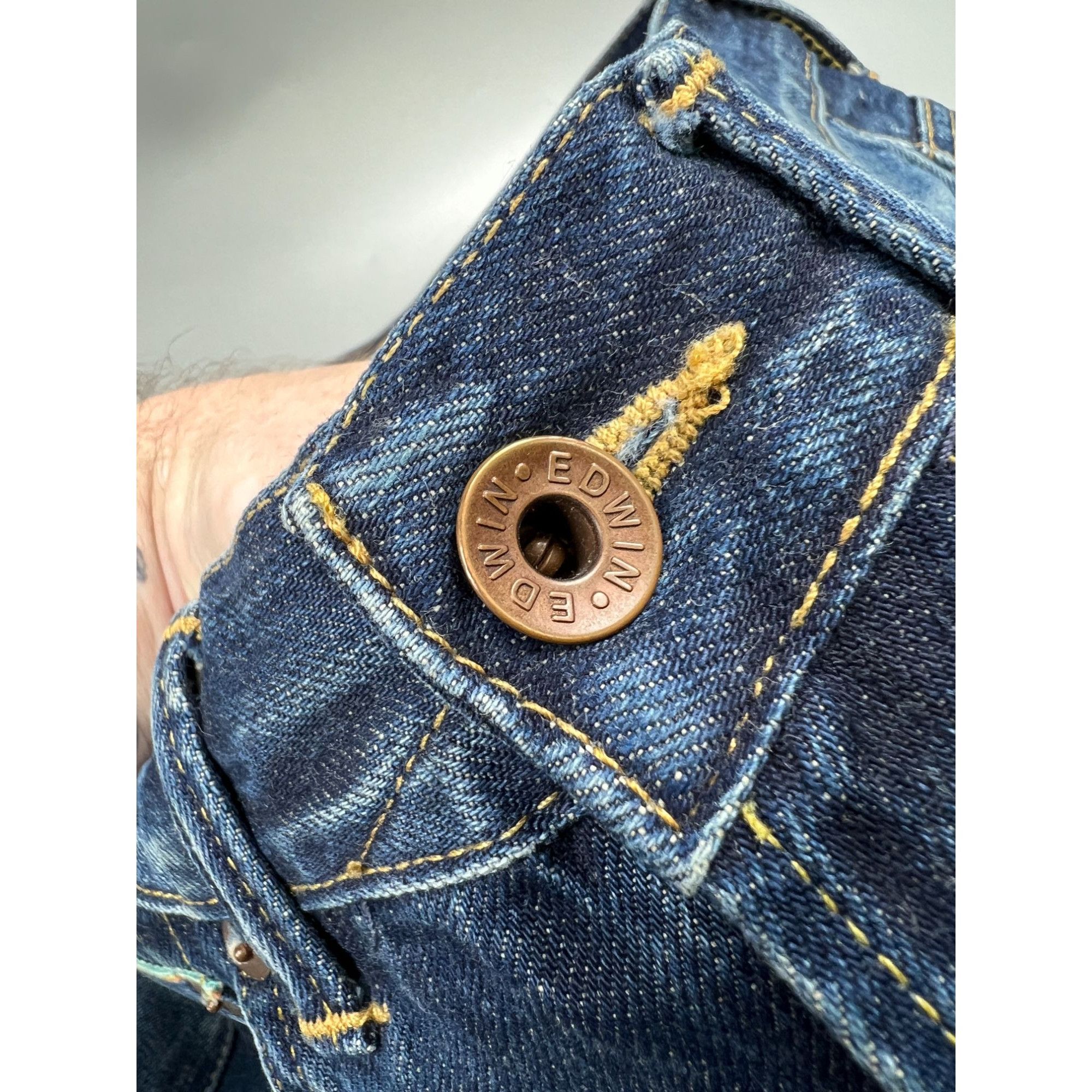 Edwin Edwin ED-80 Selvedge Denim Jeans Pants (Y0930) Size US 31 - 5 Thumbnail
