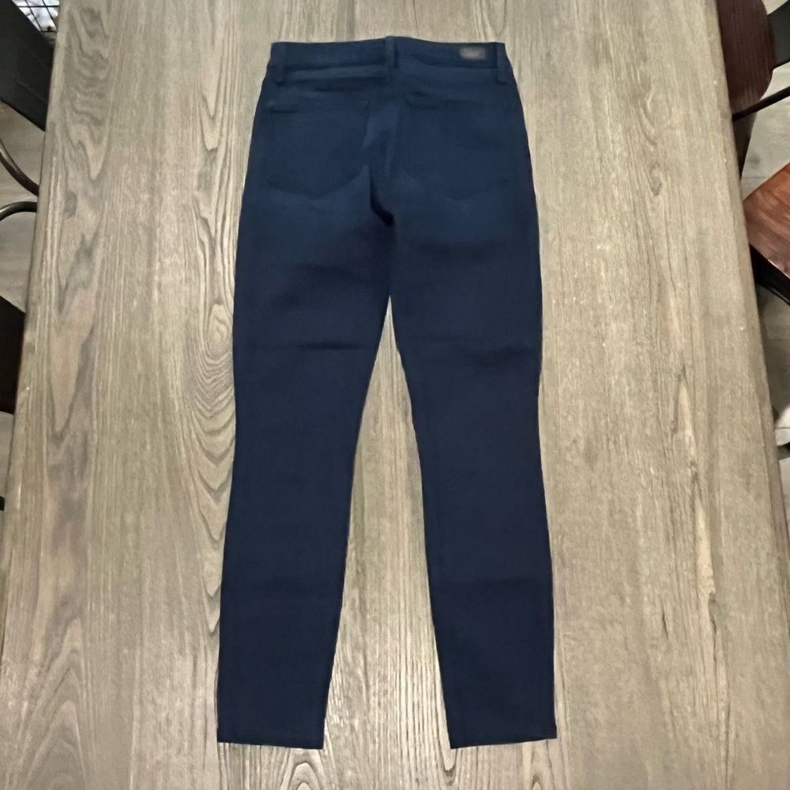 Paige NWOT Paige Verdugo Ankle Dark Wash Indigo Skinny Jeans Sz 27 Size 27" / US 4 / IT 40 - 11 Thumbnail