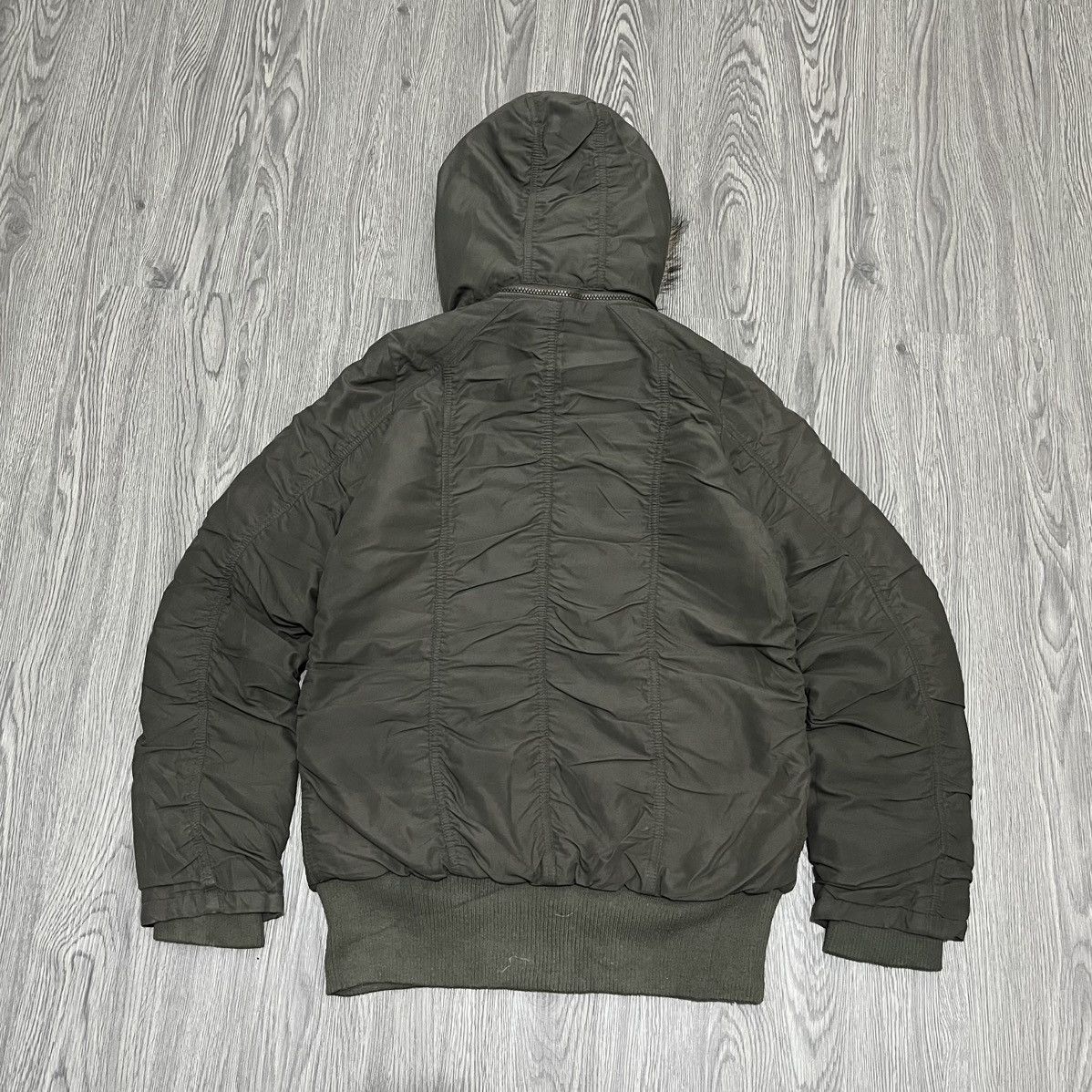 14th Addiction Dominion - Faux Fur Bono Bomber Down Jacket Lgb Style Size US M / EU 48-50 / 2 - 11 Thumbnail