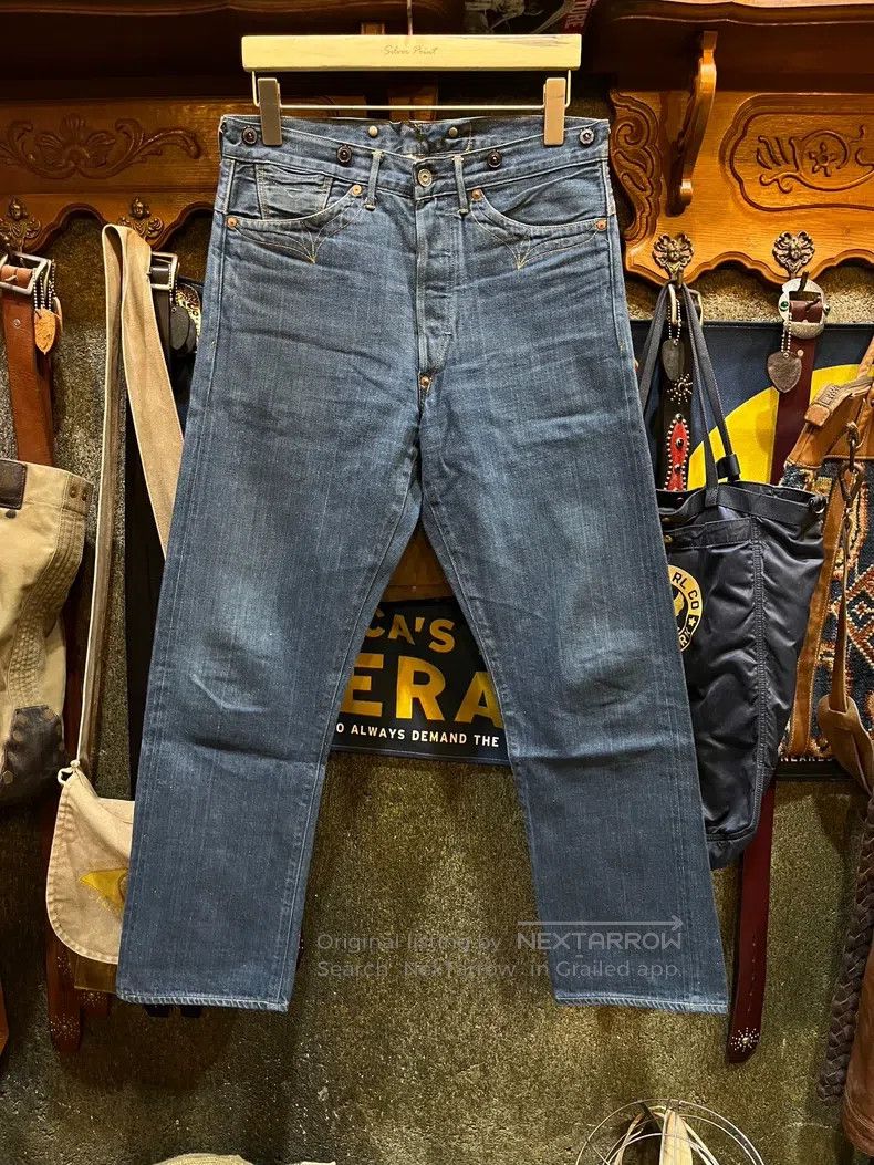 RRL Ralph Lauren Rare and out of print old jeans with smil