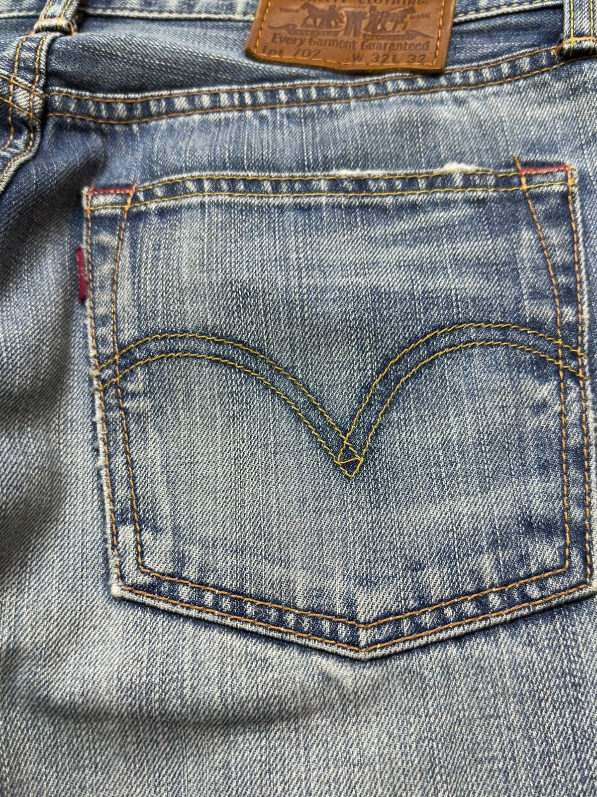 Levi's Vintage Clothing Vintage Levi’s 702 Mudwash Grunge Distressed Denim Size US 31 - 6 Thumbnail