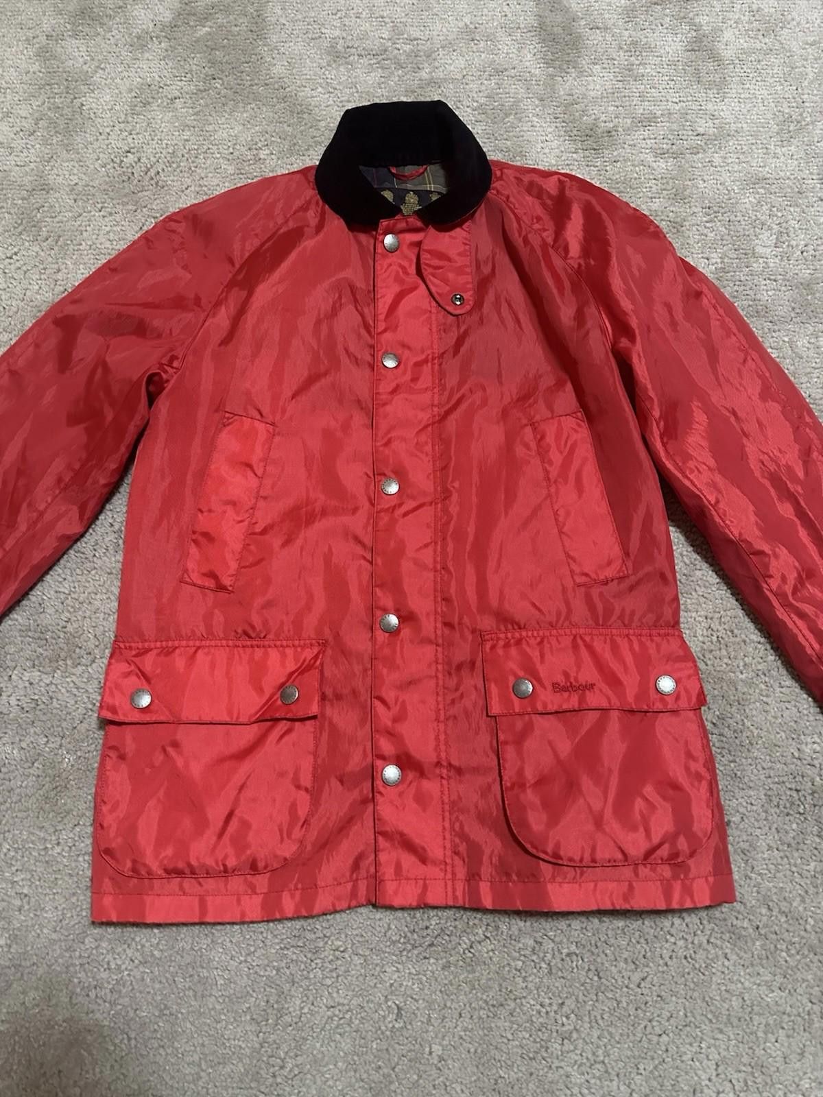 Barbour BARBOUR SHAWL COLLAR BEDALE Nylon SZ M Size US M / EU 48-50 / 2 - 3 Thumbnail