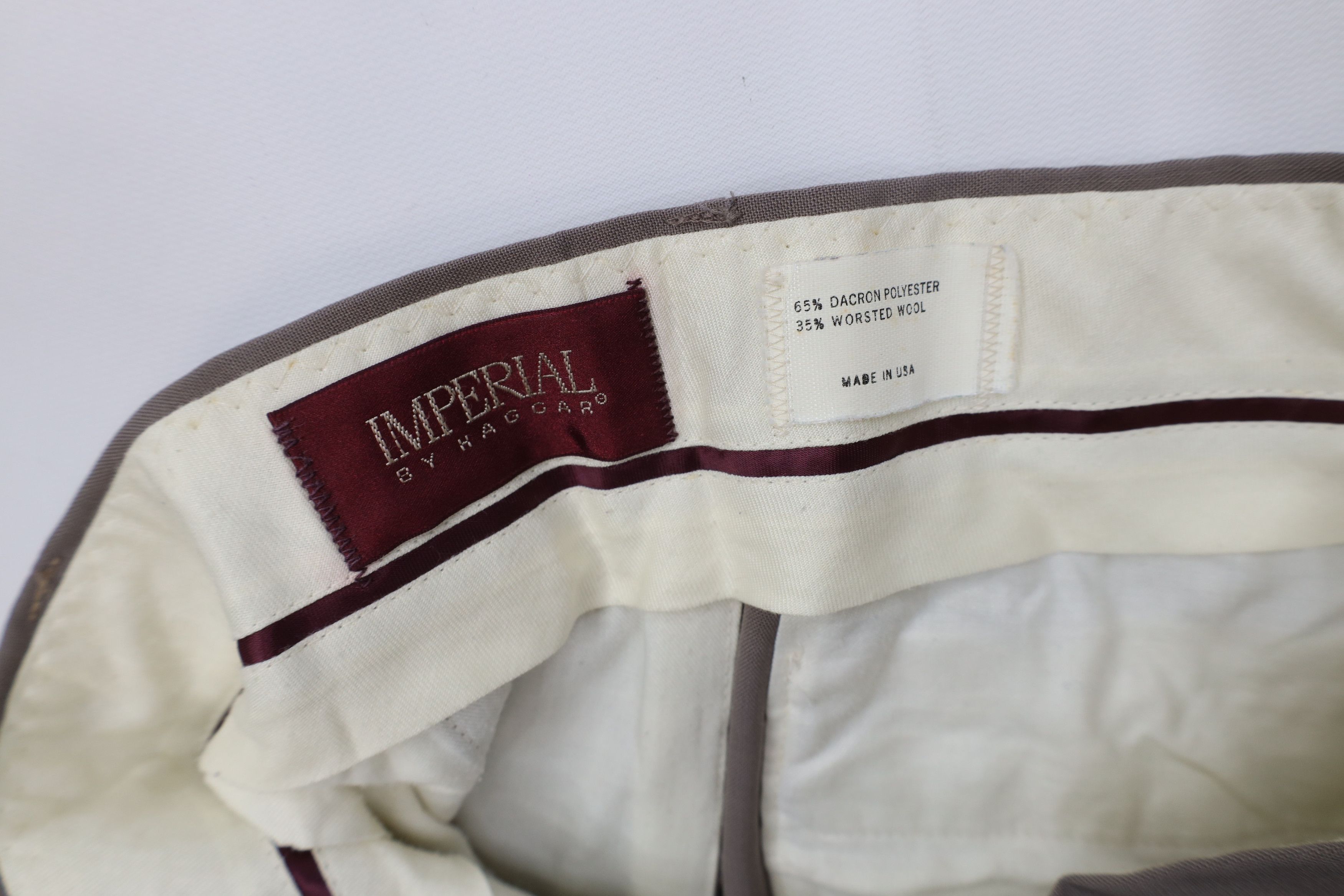 Vintage Vintage 70s Streetwear Blend Knit Wide Leg Chino Pants USA Size US 32 / EU 48 - 8 Thumbnail