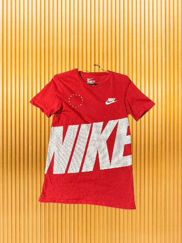 Nike Vintage Nike T-shirt Iconic Big Swoosh running Size US XS / EU 42 / 0 - 1 Thumbnail