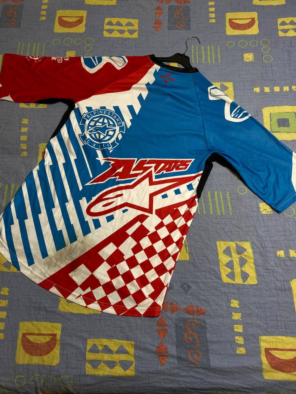 Alpinestars Vintage Alpinestars Jersey Tee big logo Size US XXL / EU 58 / 5 - 12 Thumbnail