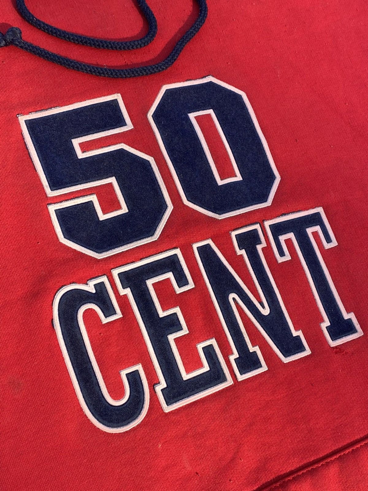 Rap Tees 🔥 50 CENT SLEEVELESS HOODIE RAP VINTAGE G-UNIT Y2K STYLE Size US XL / EU 56 / 4 - 4 Thumbnail