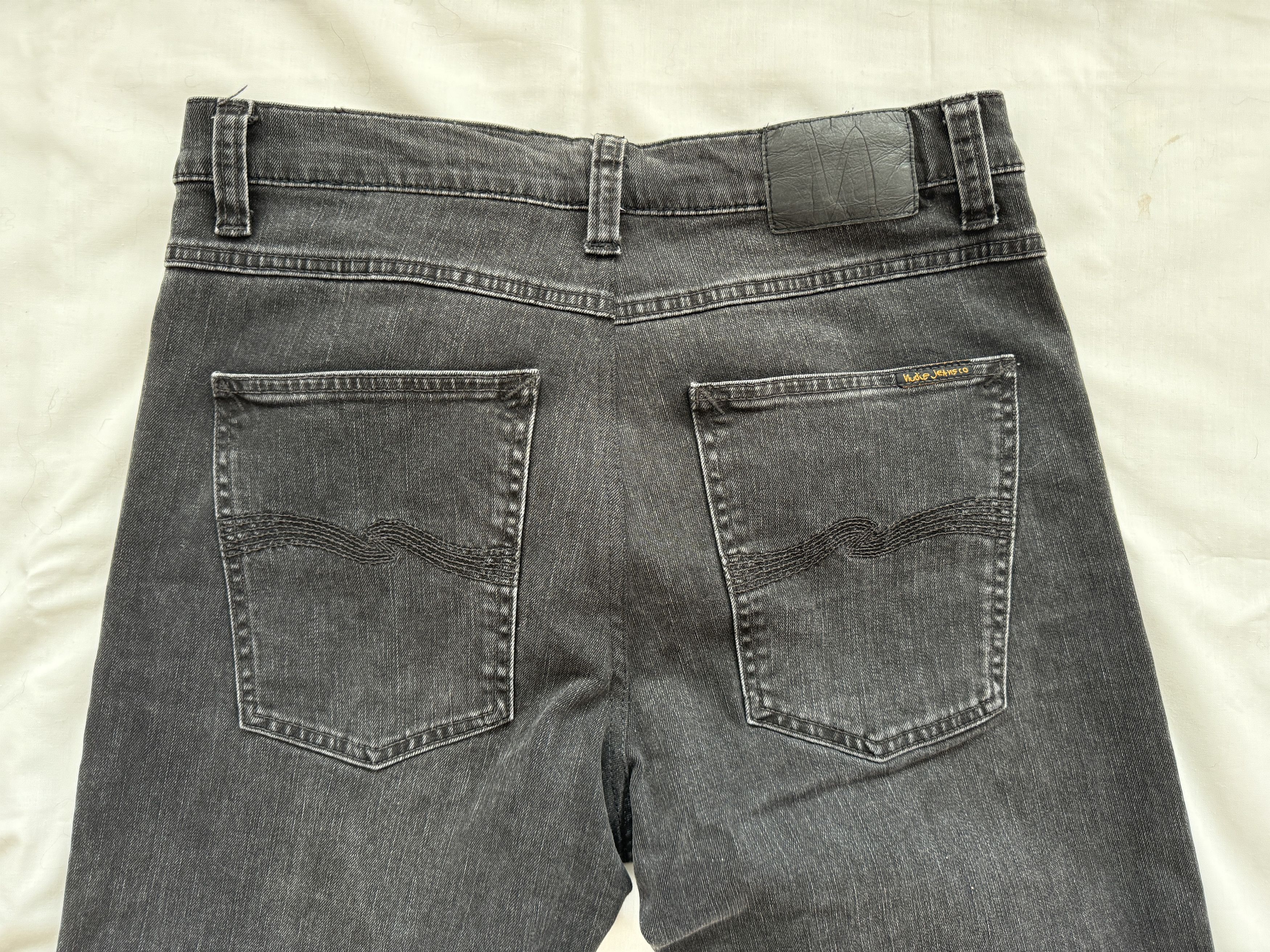 Nudie Jeans NUDIE JEANS Lean Dean – Nightrider Size US 34 / EU 50 - 8 Thumbnail