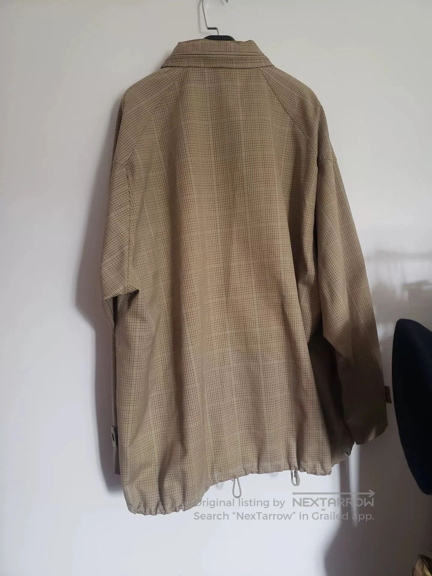 Auralee Auralee Plaid Trench Coat Jacket. Size US XL / EU 56 / 4 - 2 Thumbnail