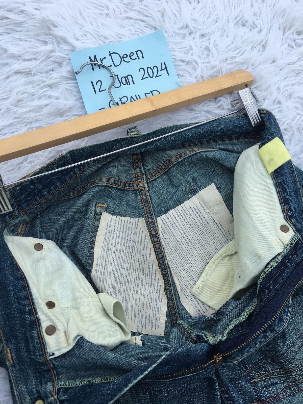 Hysteric Glamour Rare Vintage Hysteric Glamour Kinky Patchwork Jeans Size 28" / US 6 / IT 42 - 16 Thumbnail