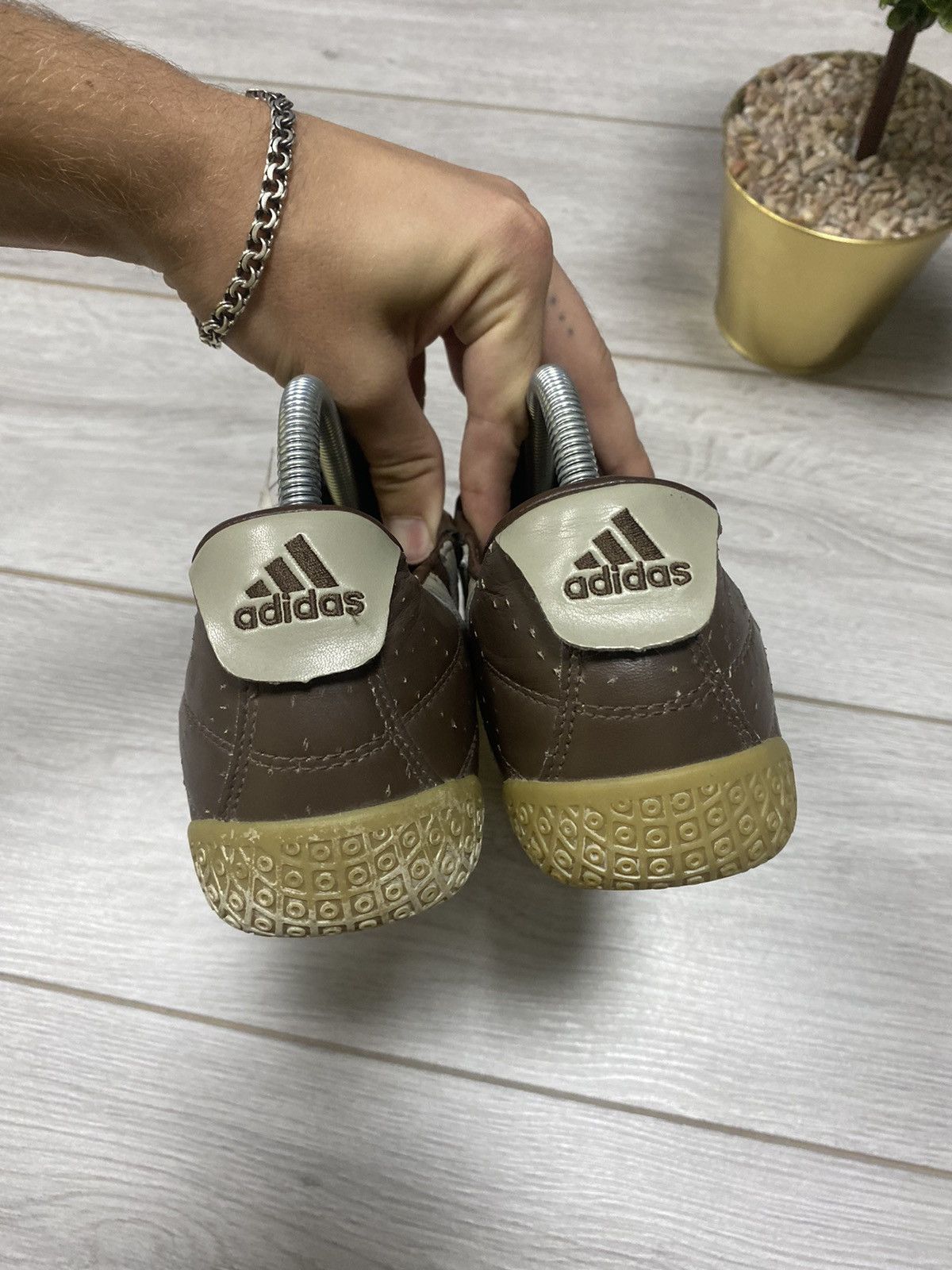 Adidas Adidas Chen tao vintage leather trainers three stripes Size US 9 / IT 39 - 3 Thumbnail