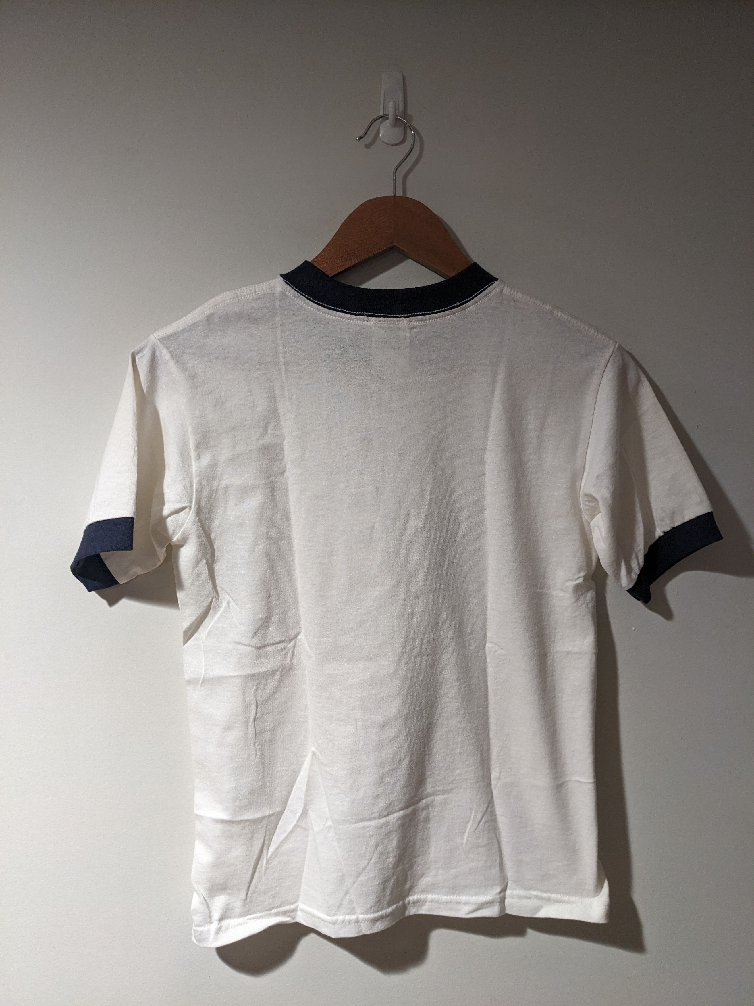 New York Yankees × Vintage Vintage 2008 New York Yankees Stadium Youth Ringer T-Shirt Size US M / EU 48-50 / 2 - 8 Thumbnail