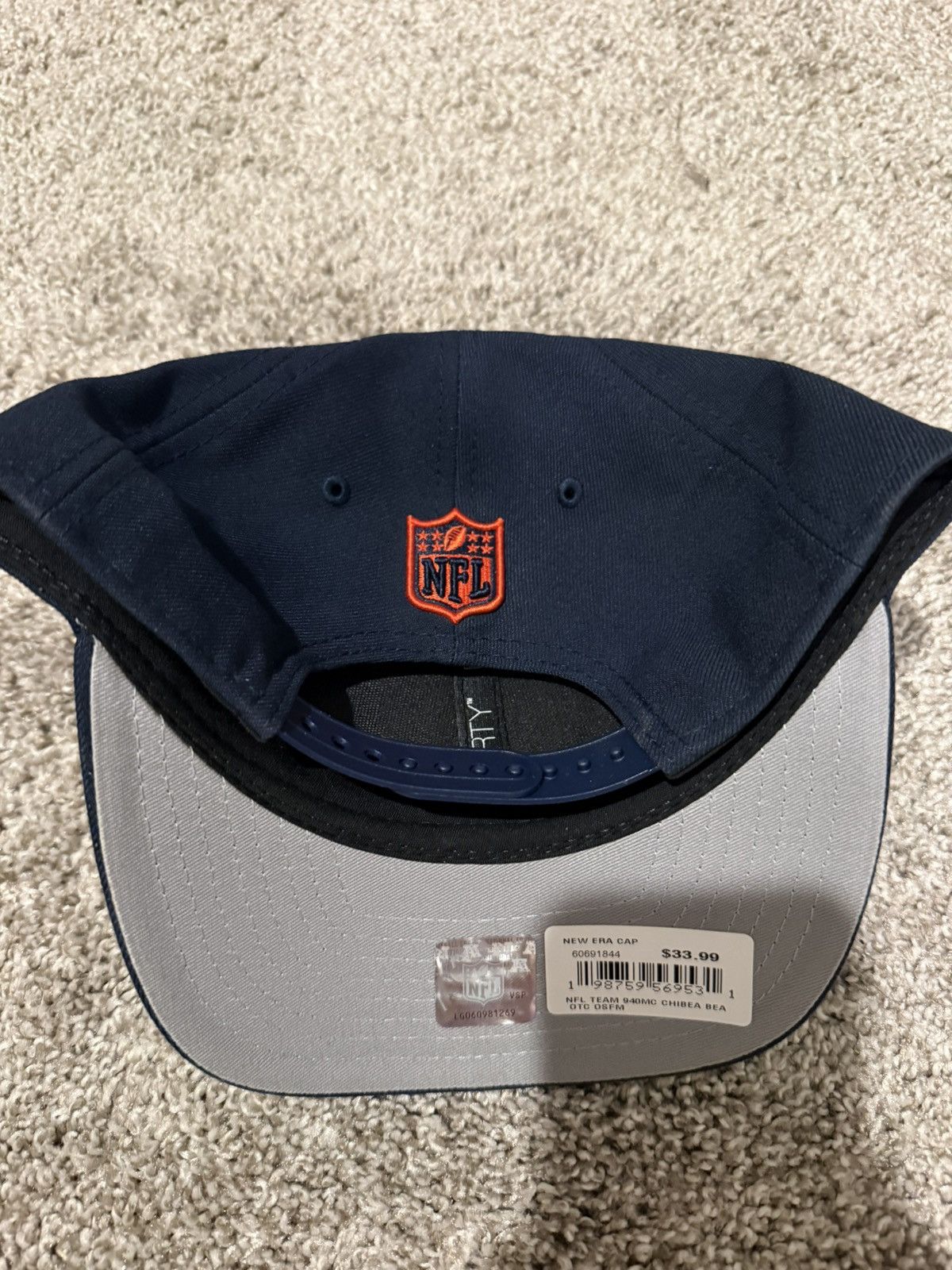 New Era Chicago bears hat Size ONE SIZE - 2 Thumbnail