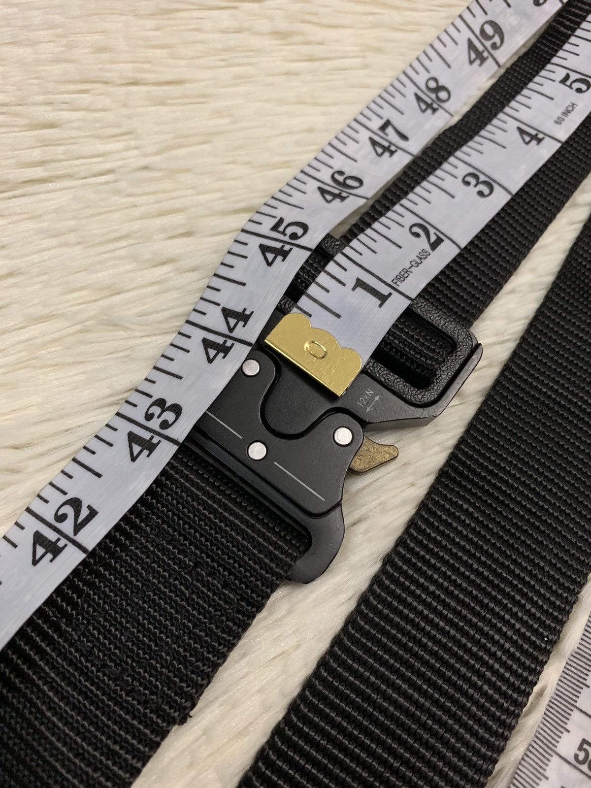 Japanese Brand Tectical Buckle Belt Size 44 - 8 Thumbnail