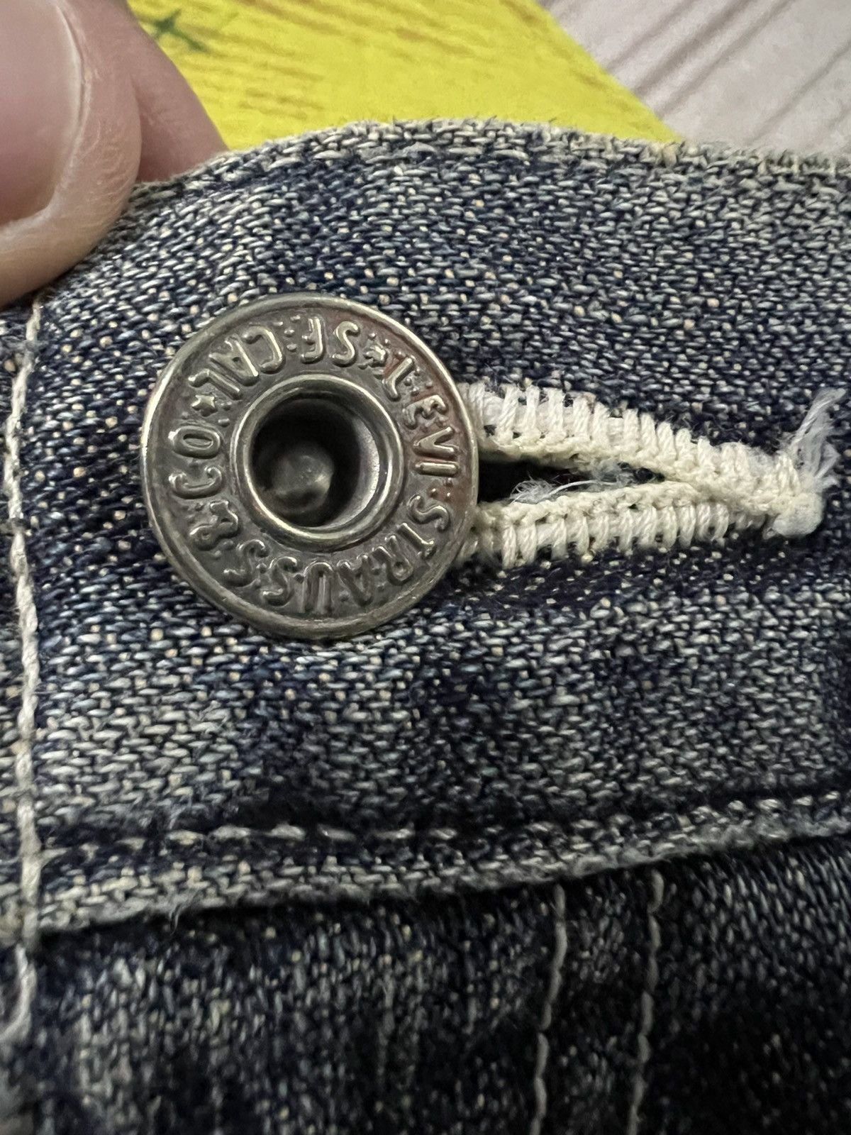 Levi's Vintage Levis 502 Mud Wash Distress Jean Size US 28 / EU 44 - 15 Thumbnail