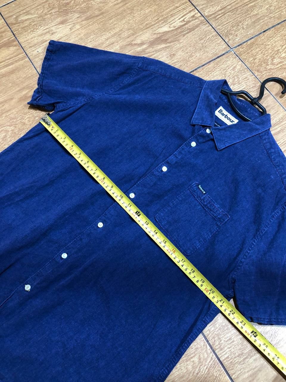 Barbour Vintage Y2K Barbour shirt blue luxury streetwear Size US XL / EU 56 / 4 - 9 Thumbnail