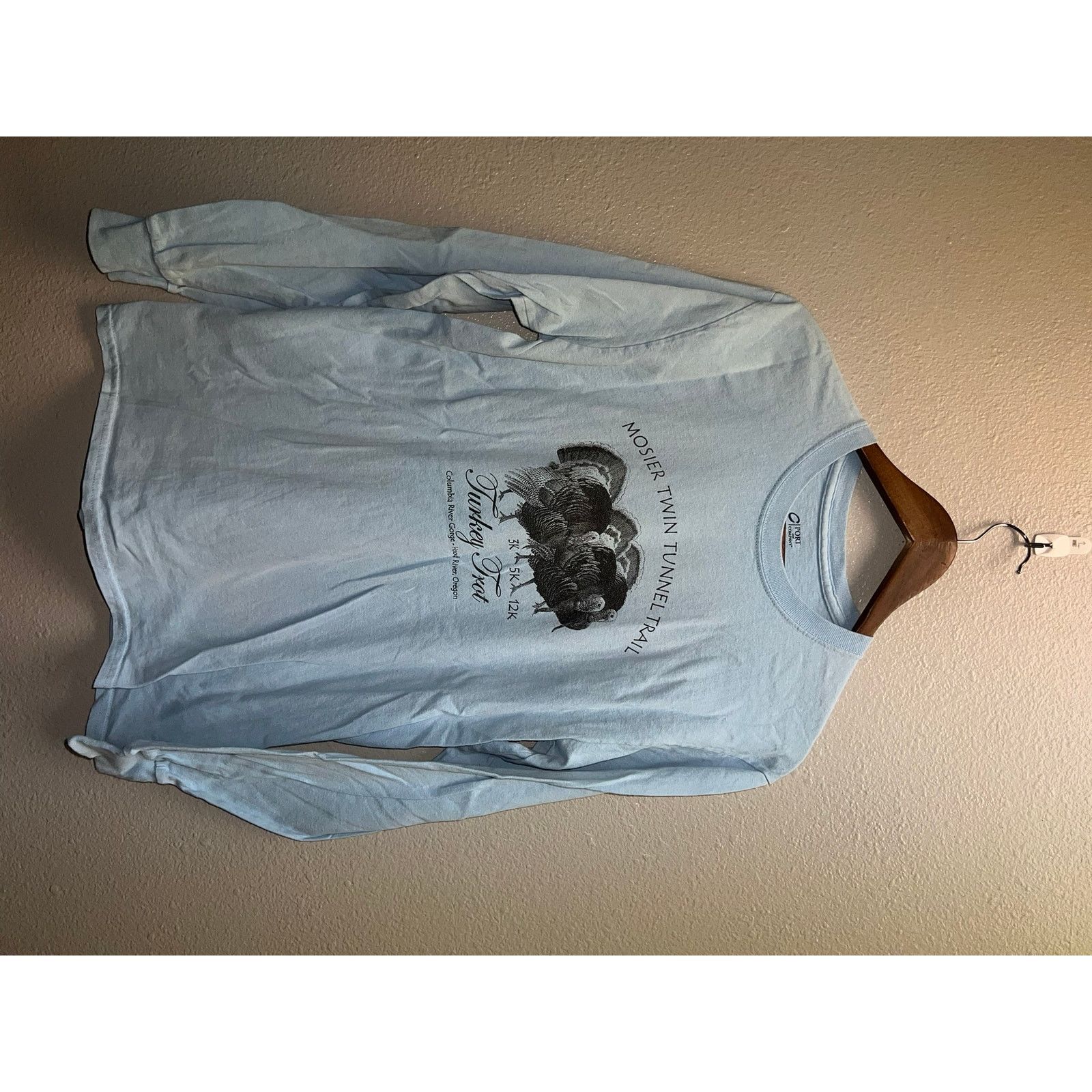 Port & Company Turkey Trot Long Sleeve Shirt Oregon Mosier Tee Medium Size US M / EU 48-50 / 2 - 2 Thumbnail